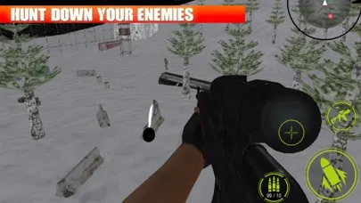 Mountain Sniper: War Mission স্ক্রিনশট