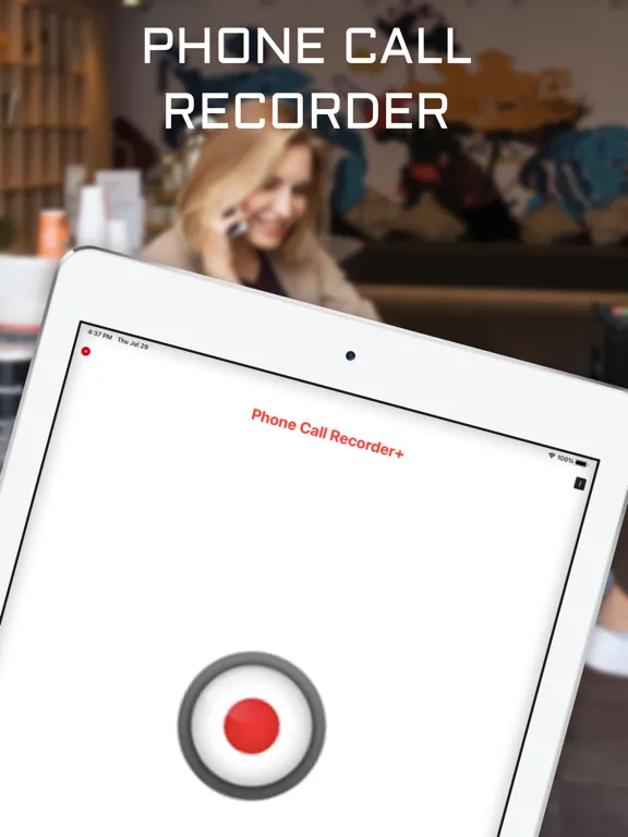 Capturas de pantalla de Phone Call Recorder + iPad 