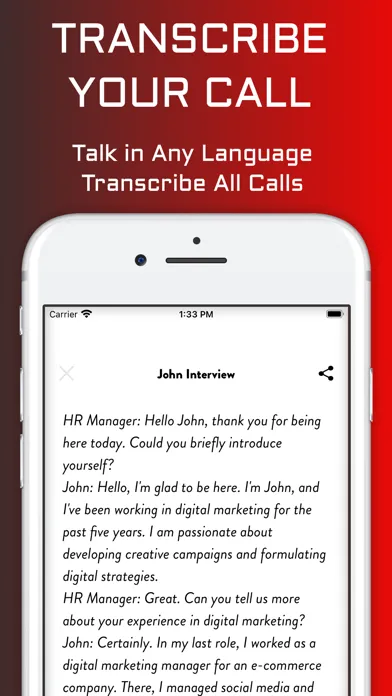 Capturas de pantalla de Phone Call Recorder +