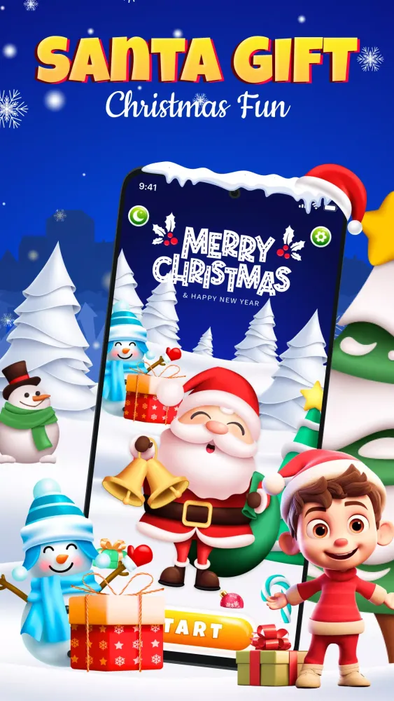 Call Santa Claus - Prank Video Screenshots