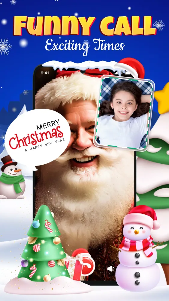 Call Santa Claus - Prank Video Screenshots