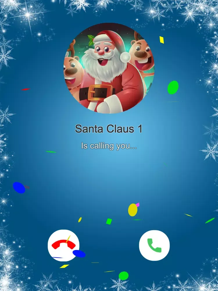 Ảnh chụp màn hình của Santa Claus Call you : Elf iPad 