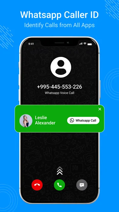 ภาพหน้าจอของ Caller App : Caller ID & Block