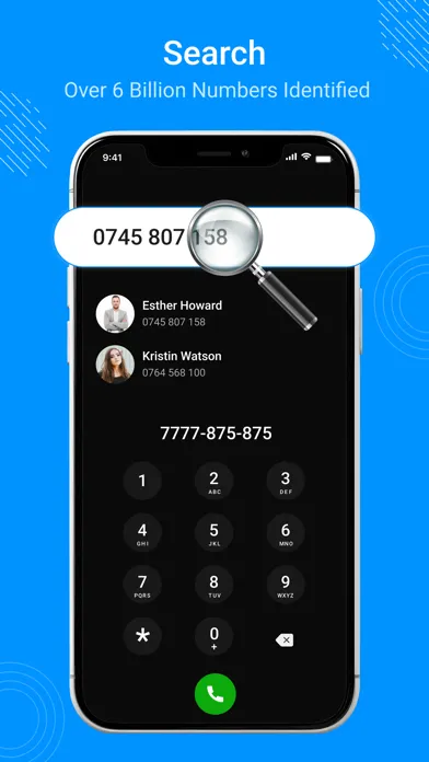 ภาพหน้าจอของ Caller App : Caller ID & Block