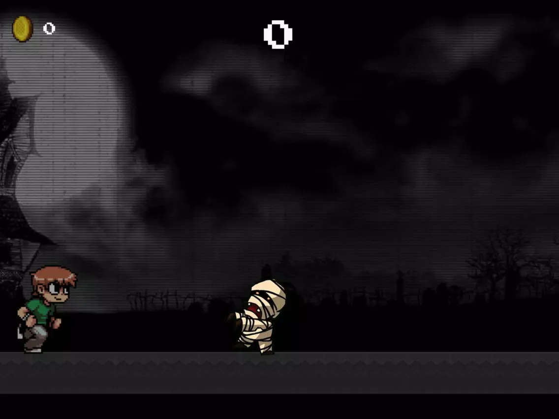 Tangkapan layar Midnight Runner iPad 