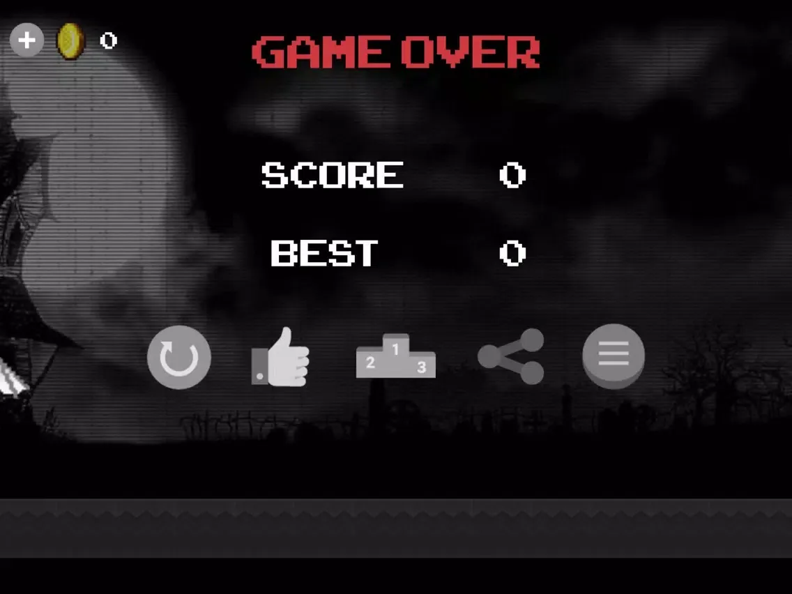 Tangkapan layar Midnight Runner iPad 
