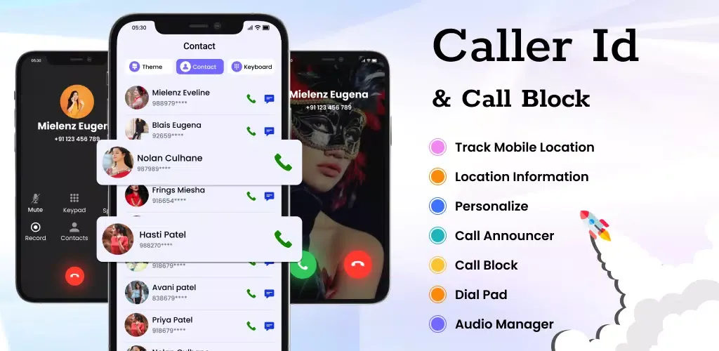 Phone Call App Screenshots