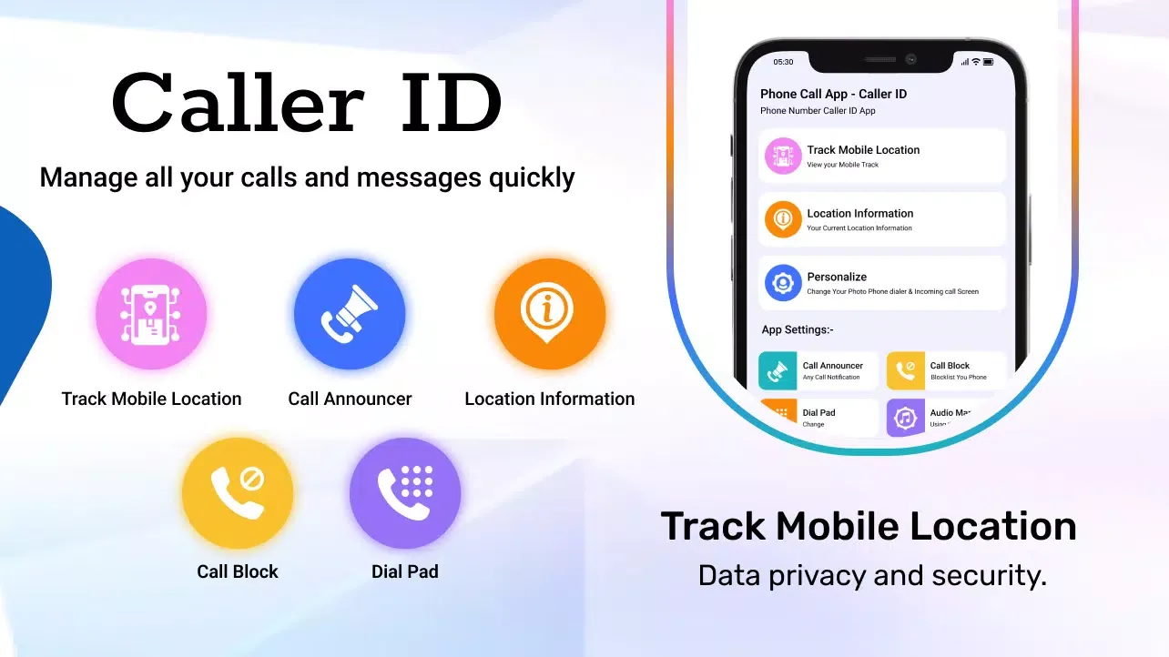 Phone Call App Screenshots