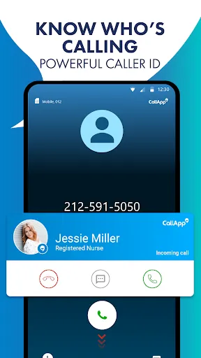 Captures d'écran de CallApp: Caller ID & Block