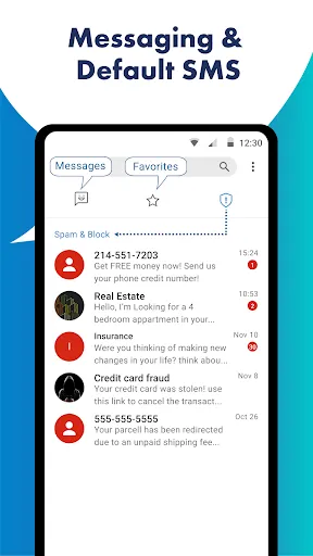 Captures d'écran de CallApp: Caller ID & Block