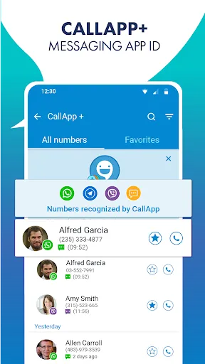 Captures d'écran de CallApp: Caller ID & Block