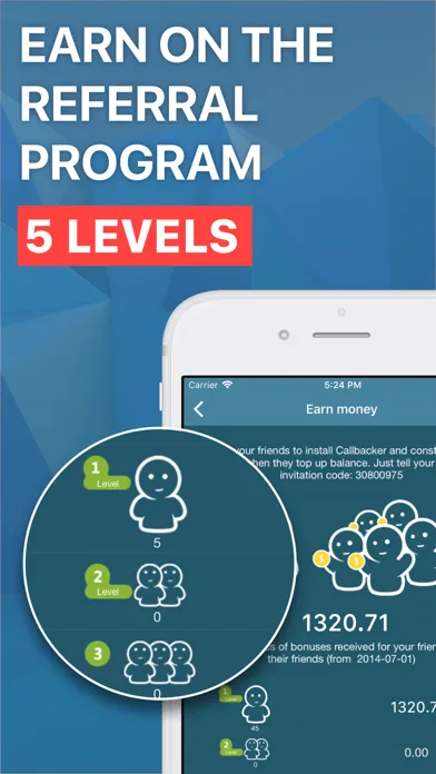 Callbacker: Calling App & SMS स्क्रीनशॉट