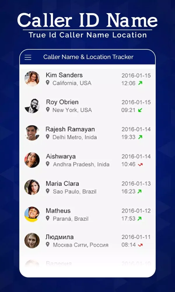 True Caller ID : Search Name, Address and Location Screenshots