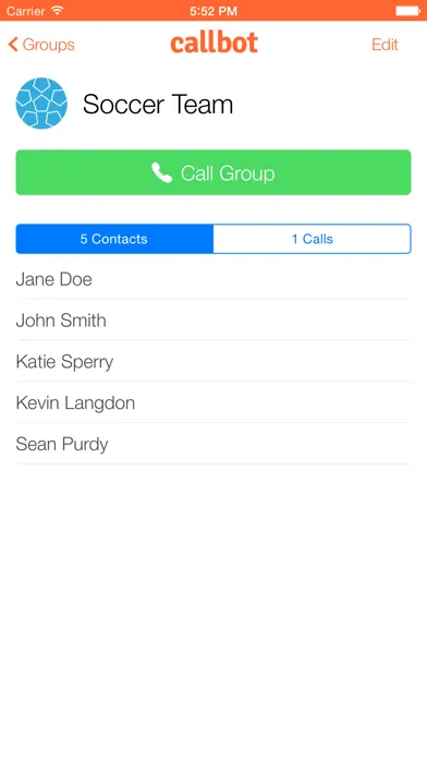Capturas de tela do Callbot - Automated Calling
