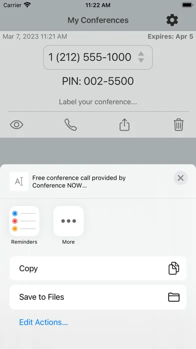 Capturas de pantalla de Conference NOW