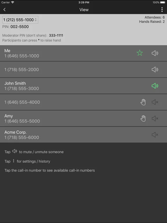 Screenshot di Conference NOW Pro iPad 