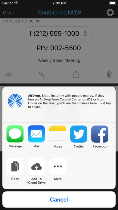 Screenshot di Conference NOW Pro