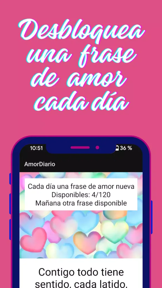 تصاویر Frase de amor diaria