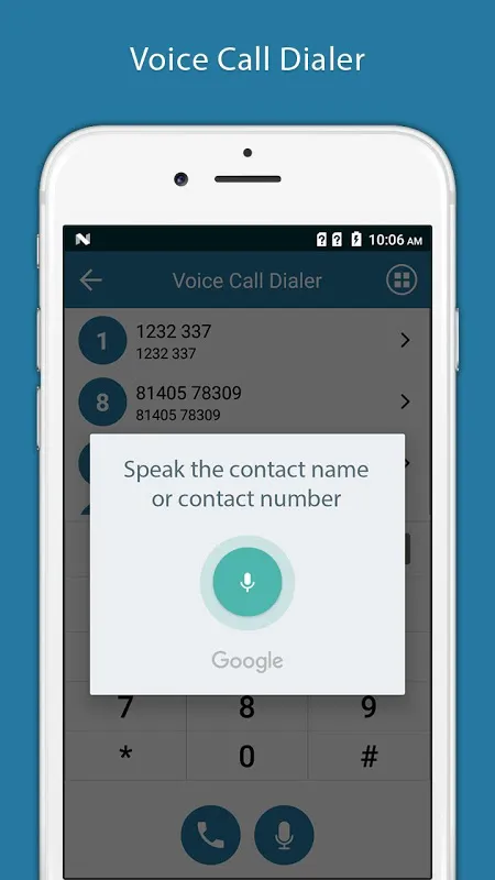 Voice Call Dialer Screenshots