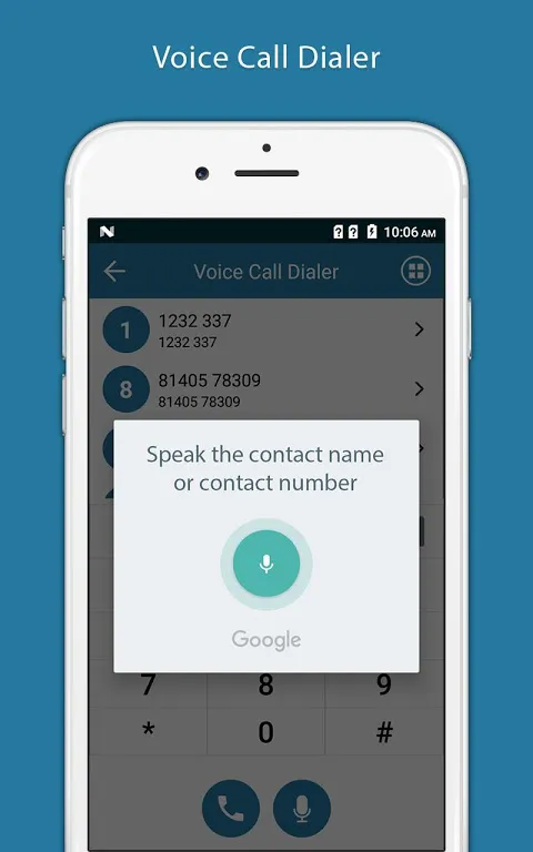 Voice Call Dialer Screenshots