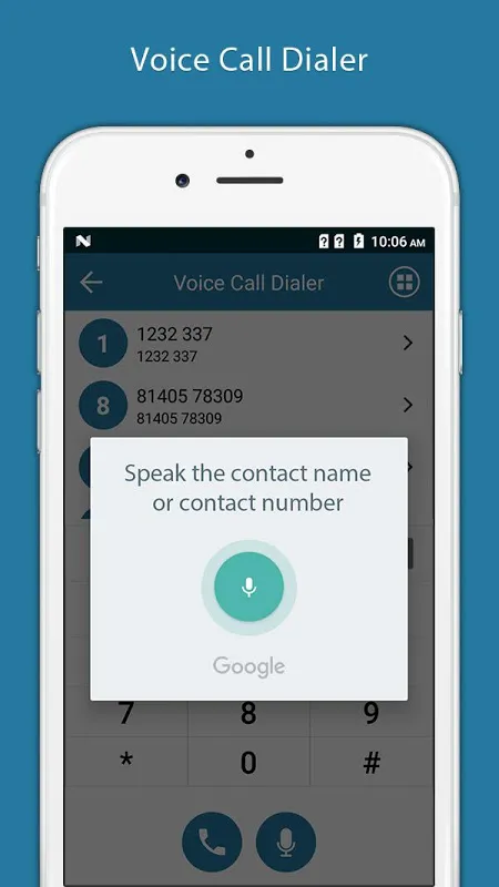 Voice Call Dialer Screenshots