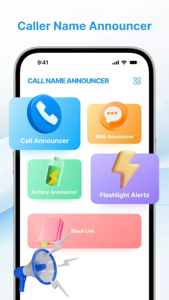 Capturas de tela do Caller Name Announcer