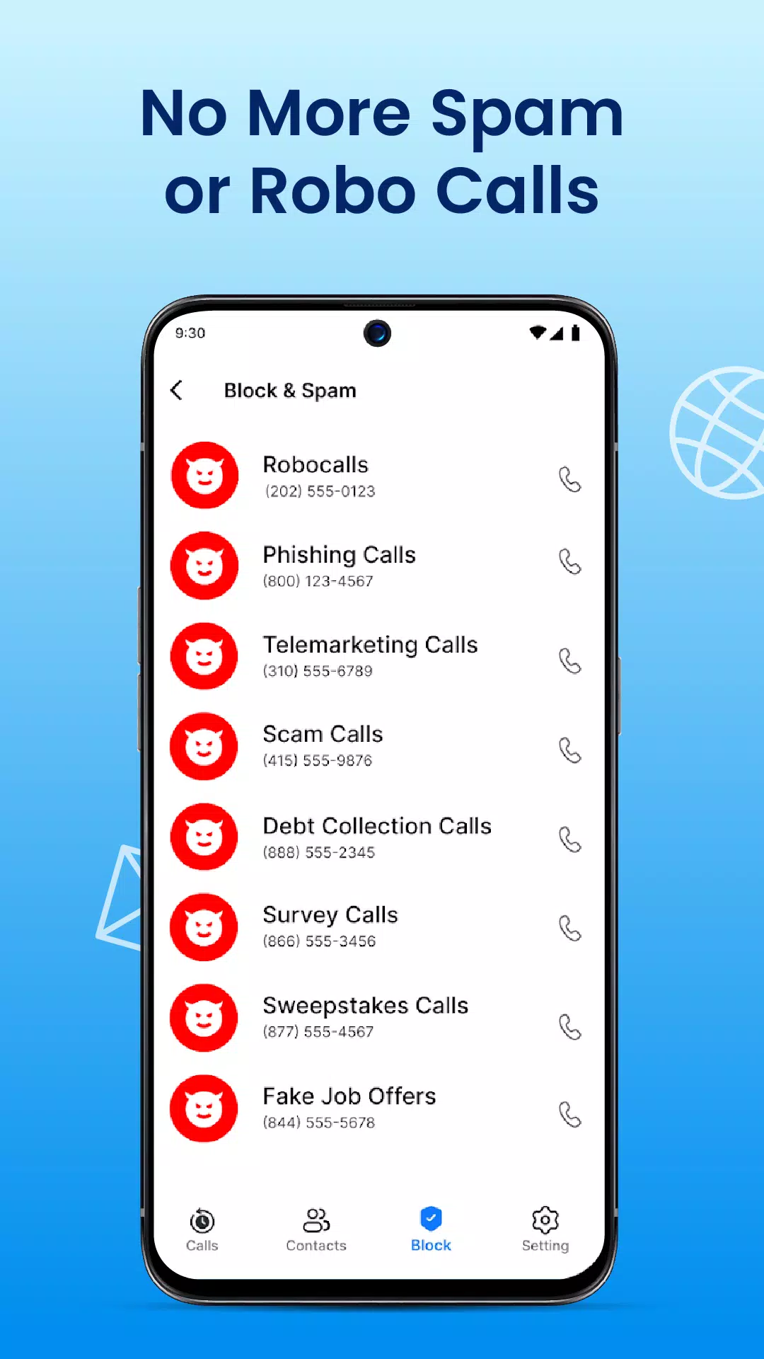 Caller ID & Spam Call Blocker Screenshots