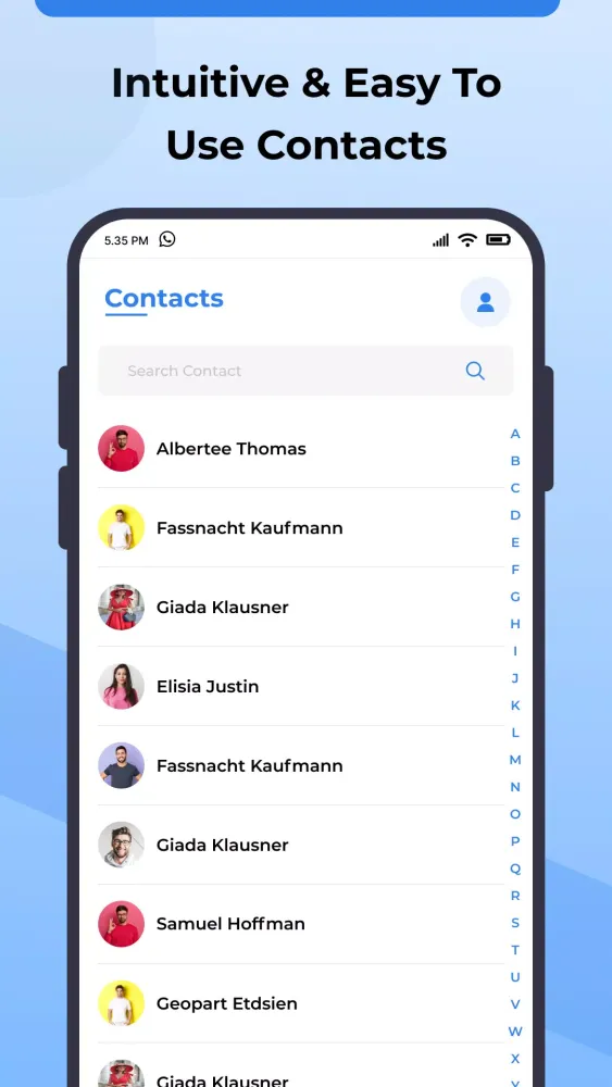CallPrime: Contacts & Messages Screenshots