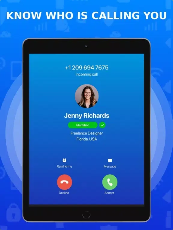 Скриншоты Reverse Phone Lookup：Caller ID iPad 