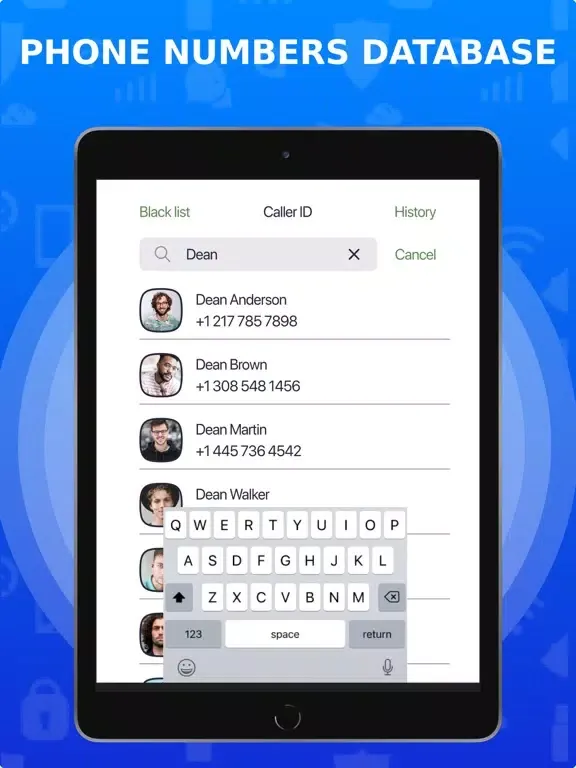 Скриншоты Reverse Phone Lookup：Caller ID iPad 