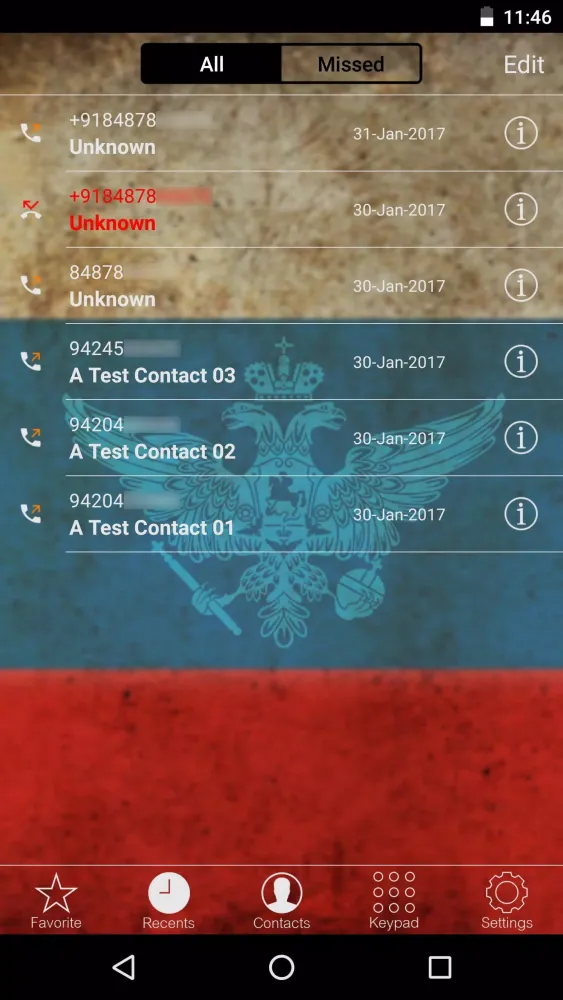 CSD Russian Dialer Theme HD应用截图