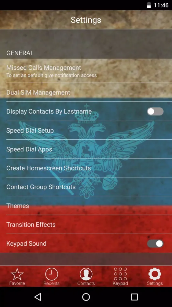 CSD Russian Dialer Theme HD应用截图