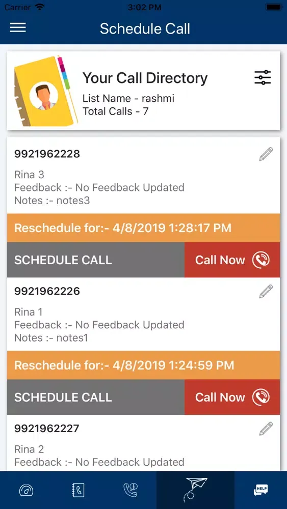 Calley VoIP Screenshots
