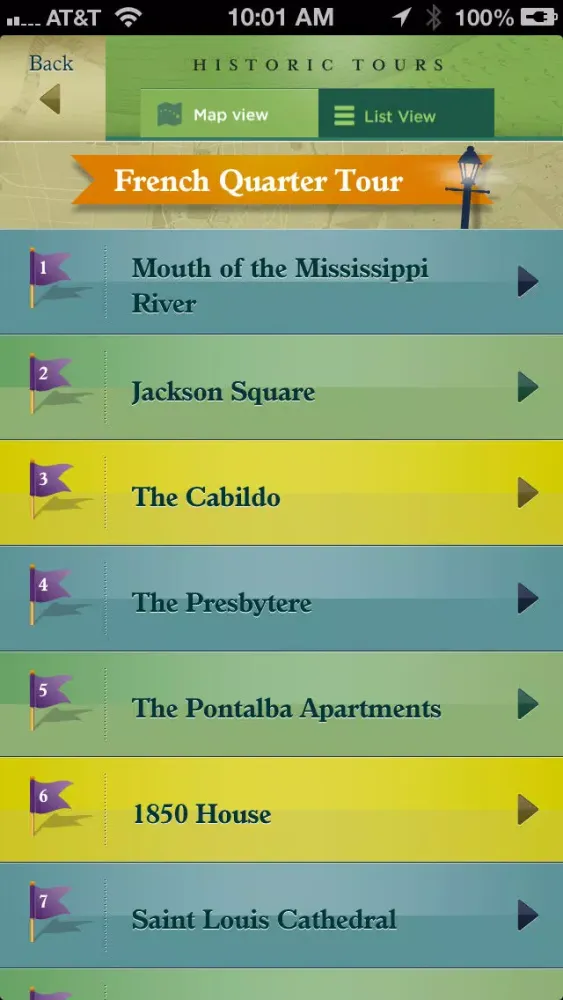 Скриншоты French Quarter, Garden District Historic Tours and New Orleans Streetcar Tracker