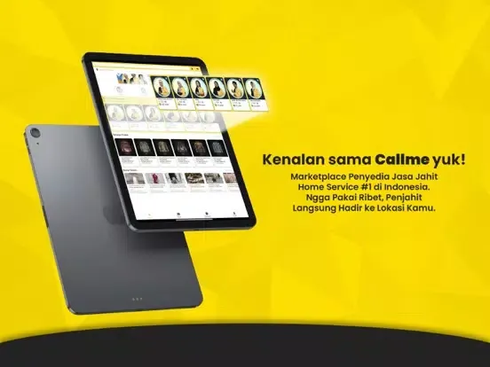 Callme Tailor iPad 应用截图