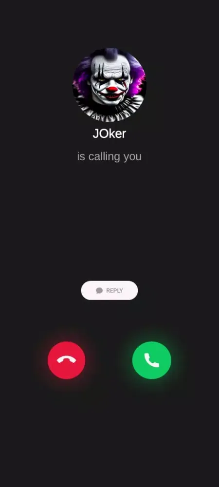 Fake Call Video With - Joker Screenshots