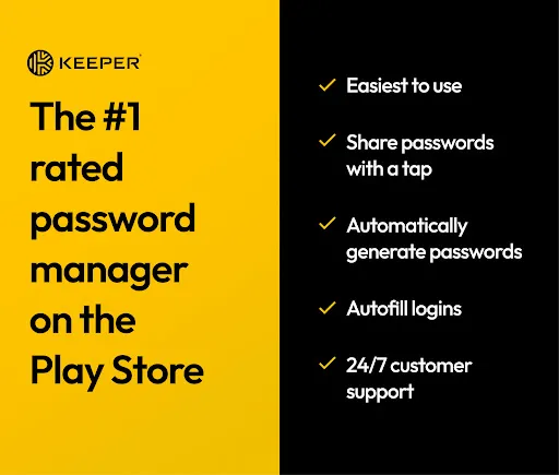 Keeper Password Manager Screenshots