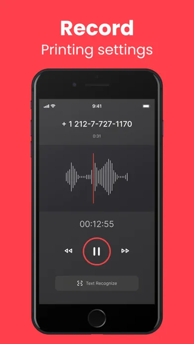 ภาพหน้าจอของ Call Recorder - Phone Recorder