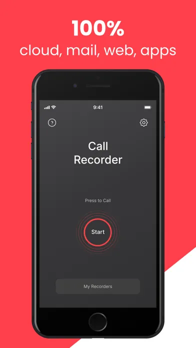 ภาพหน้าจอของ Call Recorder - Phone Recorder