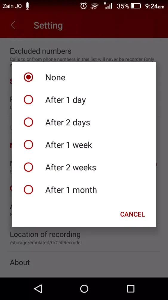 Smart Call Recorder Premium Screenshots