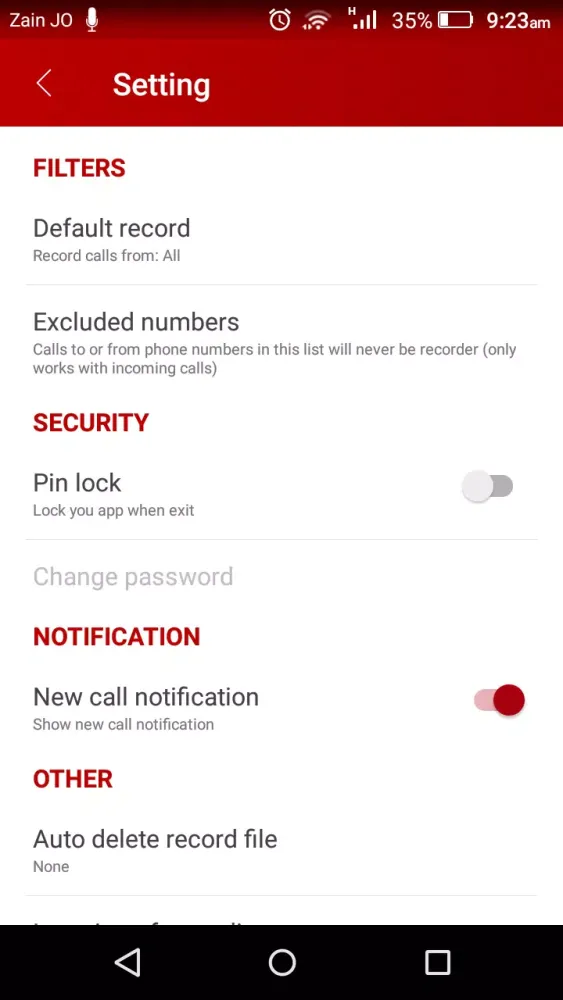 Smart Call Recorder Premium Screenshots