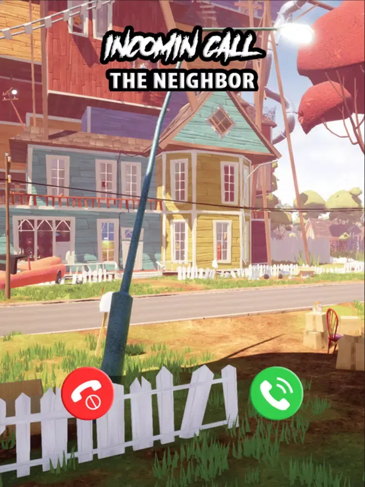 Call Hello Neighbor Talk iPad  Screenshots