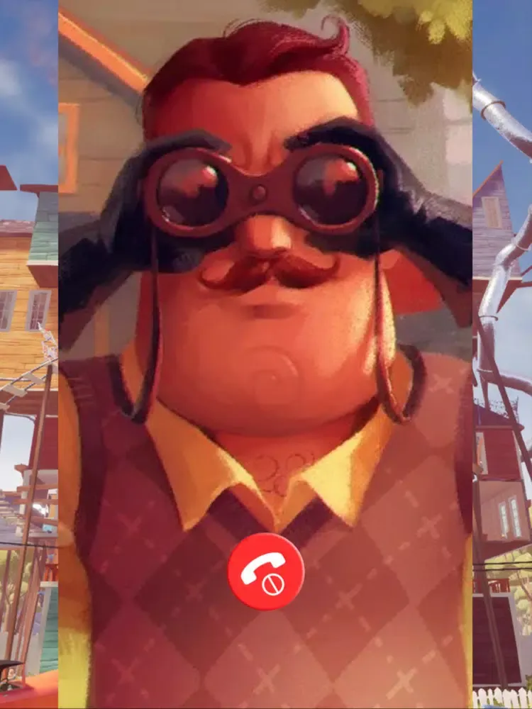 Call Hello Neighbor Talk iPad  Screenshots