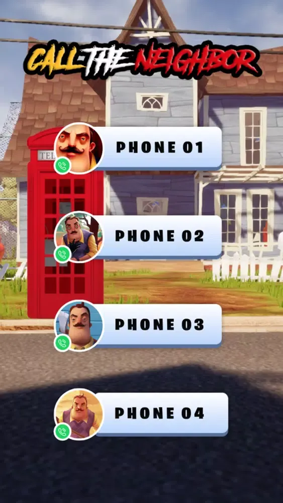 Call Hello Neighbor Talk Screenshots