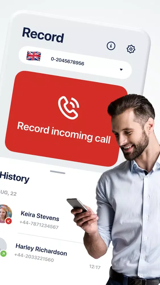 Captures d'écran de Call Recorder 24: record calls