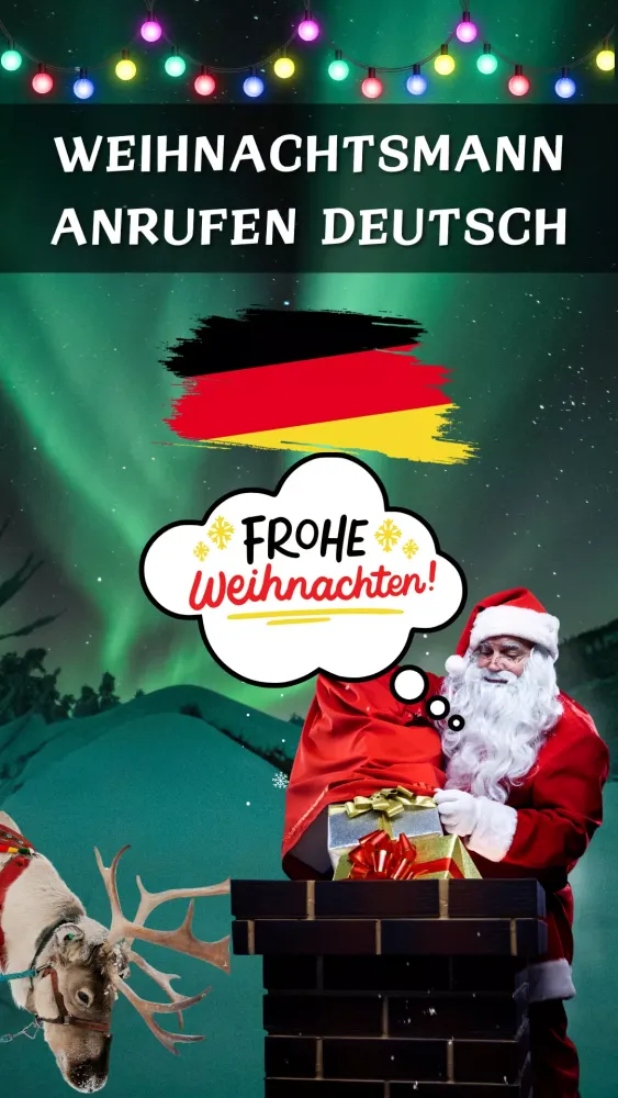 weihnachtsmann anrufen deutsch स्क्रीनशॉट