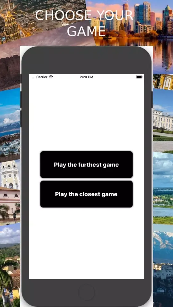 Capturas de tela do The closest or furthest game
