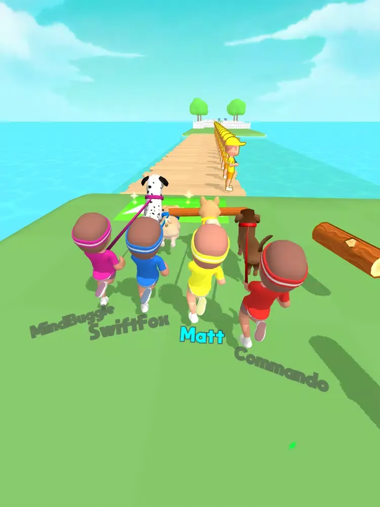 تصاویر Dog Stick Run iPad 