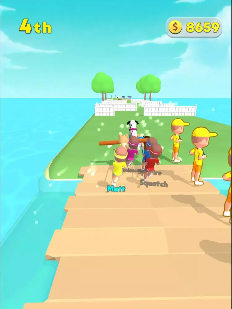 تصاویر Dog Stick Run iPad 