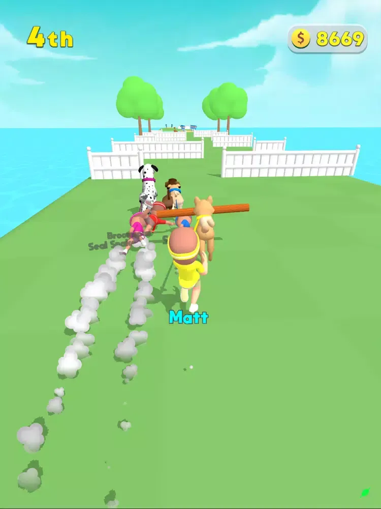 تصاویر Dog Stick Run iPad 